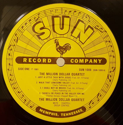 The Million Dollar Quartet : The Million Dollar Quartet (LP, Album)