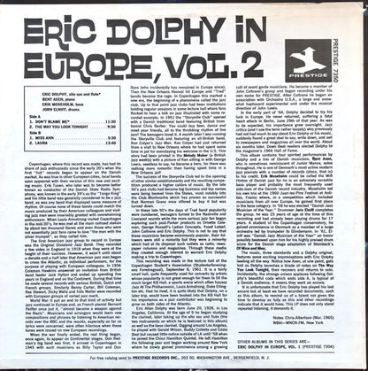 Eric Dolphy : In Europe, Vol. 2 (LP, Album, RM)