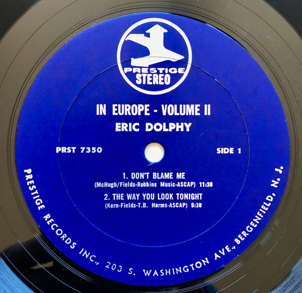 Eric Dolphy : In Europe, Vol. 2 (LP, Album, RM)