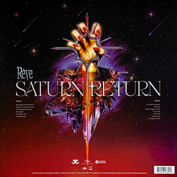 Rêve (3) : Saturn Return (LP, Ltd, Red)