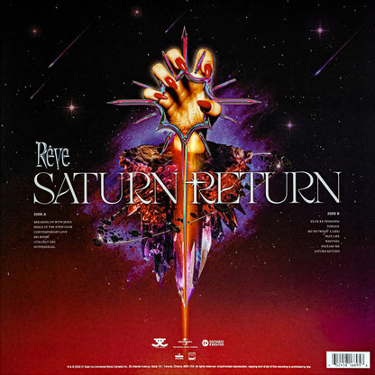 Rêve (3) : Saturn Return (LP, Ltd, Red)
