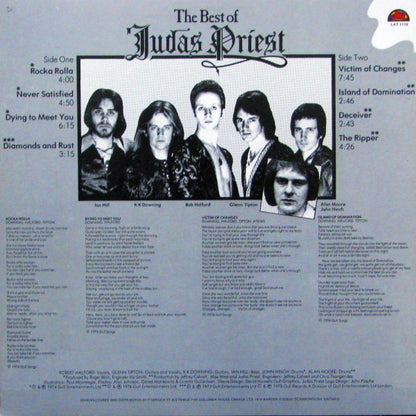 Judas Priest : The Best Of Judas Priest (LP, Comp, Club)