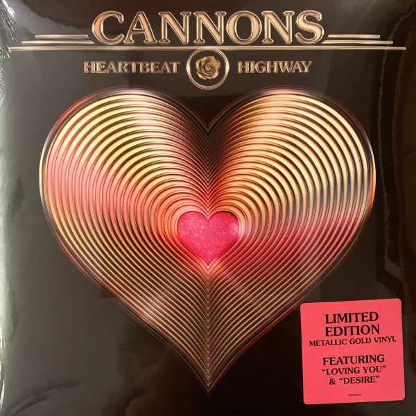 Cannons (5) : Heartbeat Highway (LP, Album, Ltd, Met)
