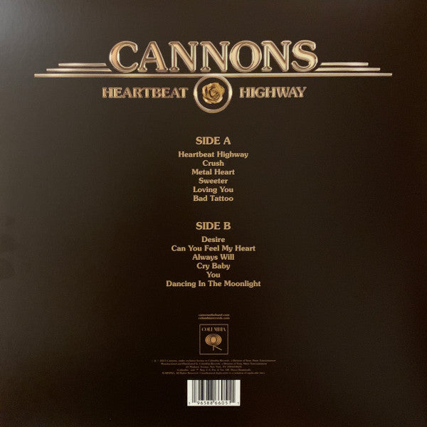 Cannons (5) : Heartbeat Highway (LP, Album, Ltd, Met)