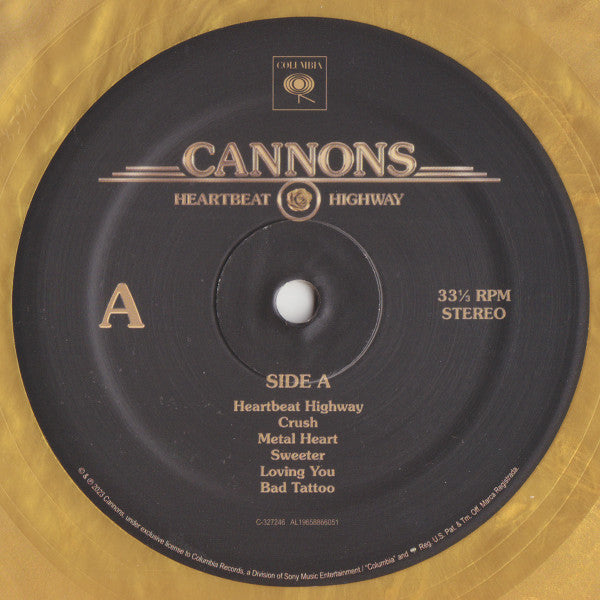 Cannons (5) : Heartbeat Highway (LP, Album, Ltd, Met)