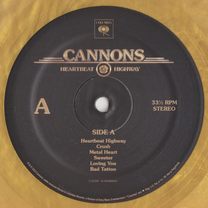 Cannons (5) : Heartbeat Highway (LP, Album, Ltd, Met)