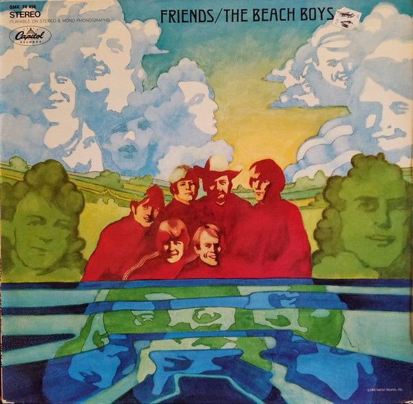 The Beach Boys : Friends (LP, Album)