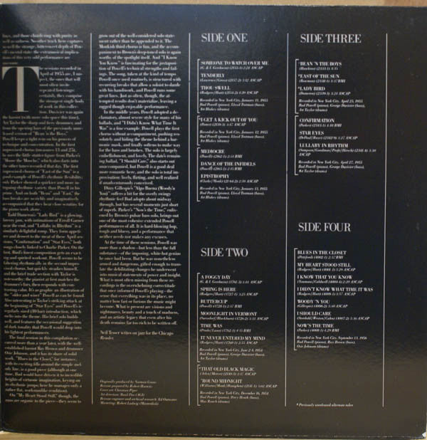 Bud Powell : The Genius Of Bud Powell (Volume 2) (2xLP, Comp, Mono, RE)