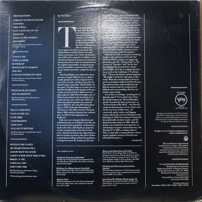Bud Powell : The Genius Of Bud Powell (Volume 2) (2xLP, Comp, Mono, RE)