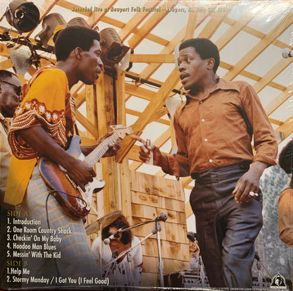 Junior Wells, Buddy Guy : Live At The Newport Folk Festival 1968 (LP, Ltd, Ora)