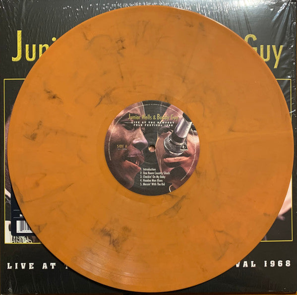 Junior Wells, Buddy Guy : Live At The Newport Folk Festival 1968 (LP, Ltd, Ora)