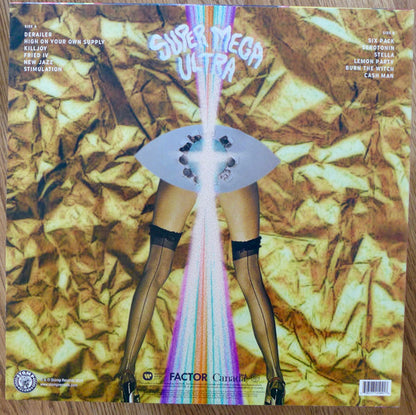 Wine Lips : Super Mega Ultra (LP, Album, Ltd, Pin)