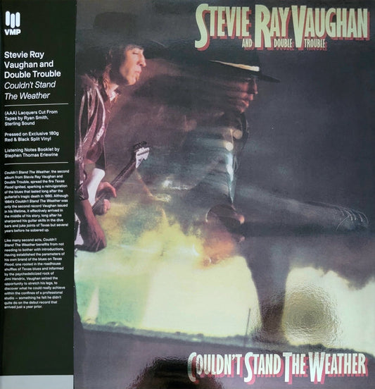 Stevie Ray Vaughan & Double Trouble : Couldn't Stand The Weather (LP, Album, Club, RE, RM, Red)