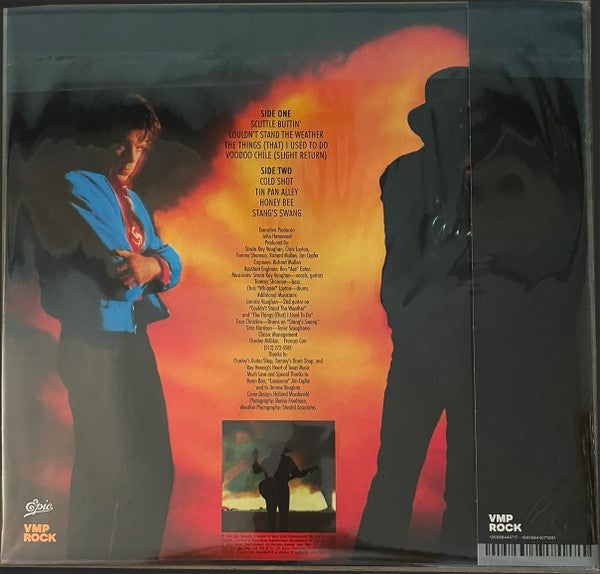 Stevie Ray Vaughan & Double Trouble : Couldn't Stand The Weather (LP, Album, Club, RE, RM, Red)