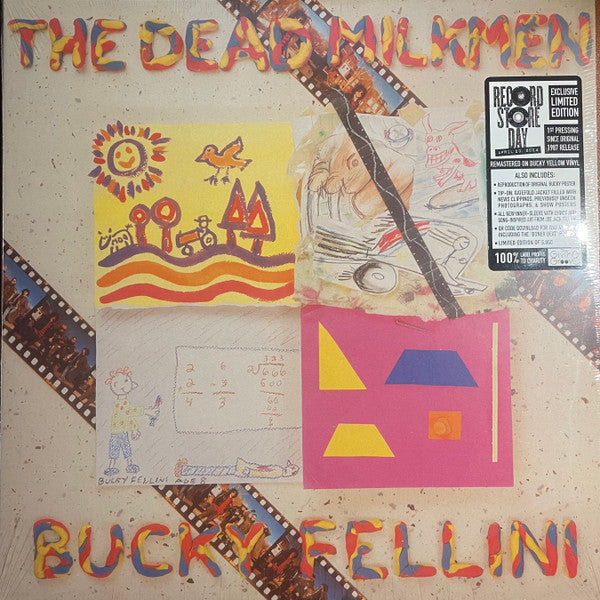 The Dead Milkmen : Bucky Fellini (LP, Album, RSD, Ltd, RE, RM, Yel)