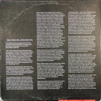 Thad Jones & Mel Lewis : Thad Jones / Mel Lewis (2xLP, Comp, RE, Gat)