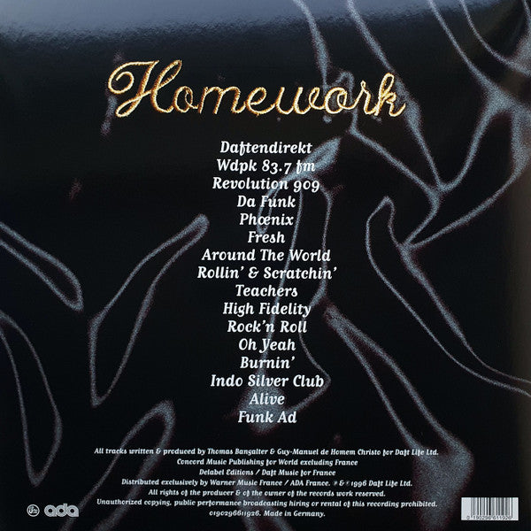 Daft Punk : Homework (2xLP, Album, RE)