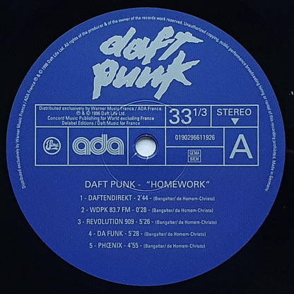 Daft Punk : Homework (2xLP, Album, RE)