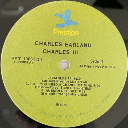 Charles Earland : Charles III (LP, Album, Promo)