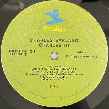 Charles Earland : Charles III (LP, Album, Promo)