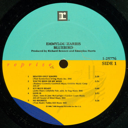 Emmylou Harris : Bluebird (LP, Album, Spe)