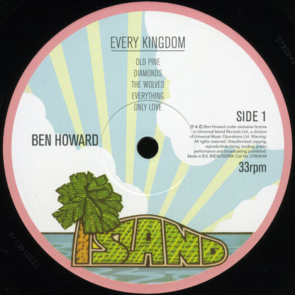 Ben Howard (2) : Every Kingdom (LP, Album, RP)
