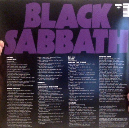 Black Sabbath : Master Of Reality (LP, Album, RE, Gat)