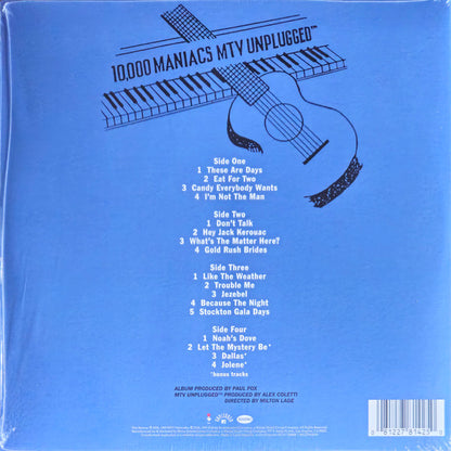 10,000 Maniacs : MTV Unplugged (2xLP, Album, RE, Blu)