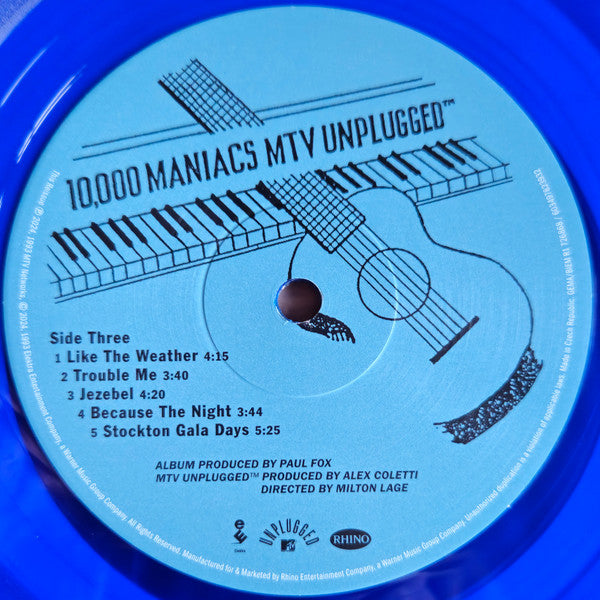 10,000 Maniacs : MTV Unplugged (2xLP, Album, RE, Blu)