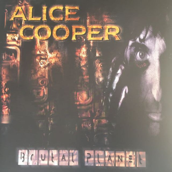 Alice Cooper (2) : Brutal Planet (LP, Album, Yel)