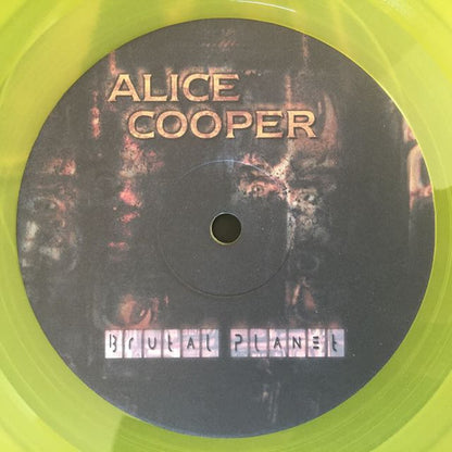 Alice Cooper (2) : Brutal Planet (LP, Album, Yel)