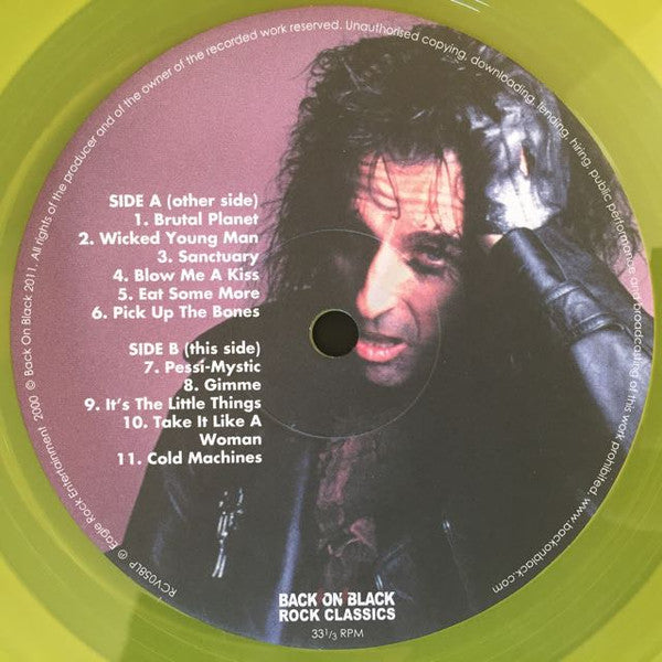 Alice Cooper (2) : Brutal Planet (LP, Album, Yel)