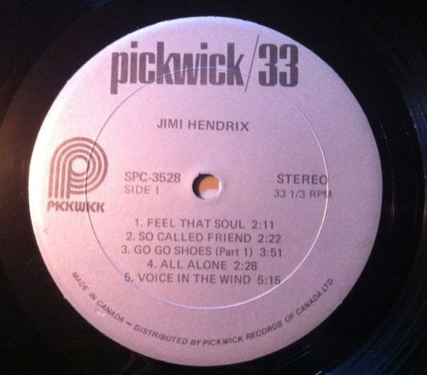 Jimi Hendrix : Jimi (LP)