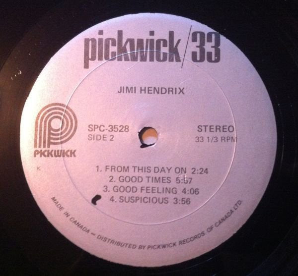 Jimi Hendrix : Jimi (LP)