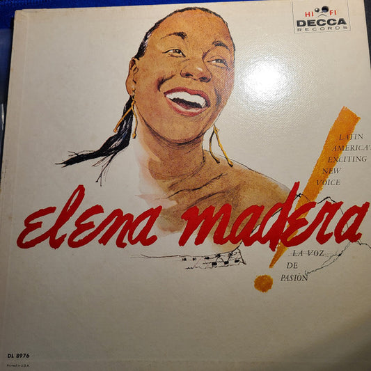 Elena Madera : Elena Madera (LP, Album, Mono)