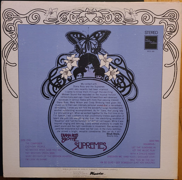 Diana Ross & The Supremes* : Let The Sunshine In (LP, Album)