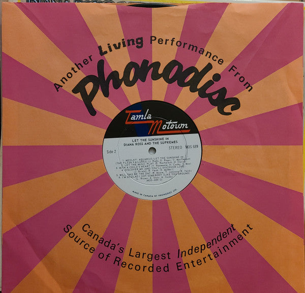 Diana Ross & The Supremes* : Let The Sunshine In (LP, Album)