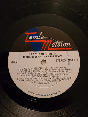 Diana Ross & The Supremes* : Let The Sunshine In (LP, Album)