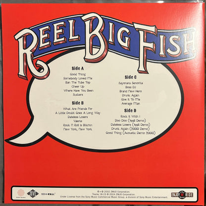 Reel Big Fish : Cheer Up! (2xLP, Album, Dlx, Ltd, Num, RE, RM, Opa)