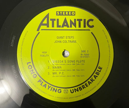 John Coltrane : Giant Steps (LP, Album, RE, 180)