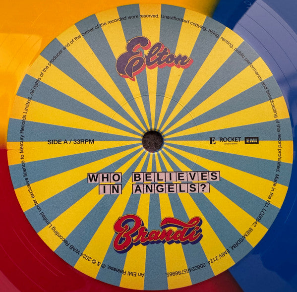 Brandi*, Elton* : Who Believes In Angels? (LP, Album, Ltd, Tri)