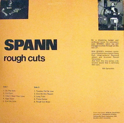 SPANN : Rough Cuts (LP, Album)