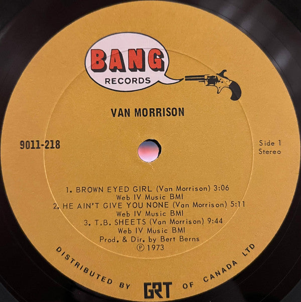 Van Morrison : Blowin' Your Mind! (LP, Album, RE)