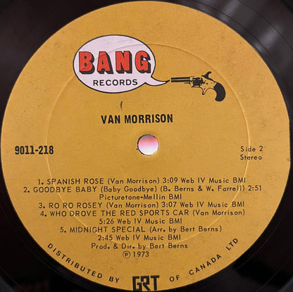 Van Morrison : Blowin' Your Mind! (LP, Album, RE)