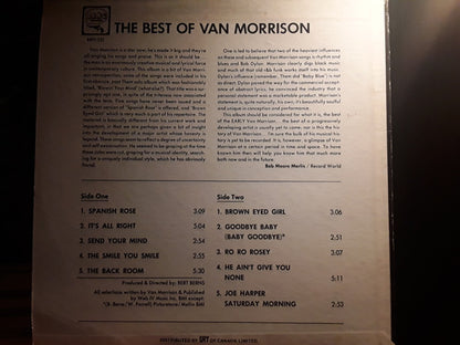 Van Morrison : The Best Of Van Morrison (LP, Comp)
