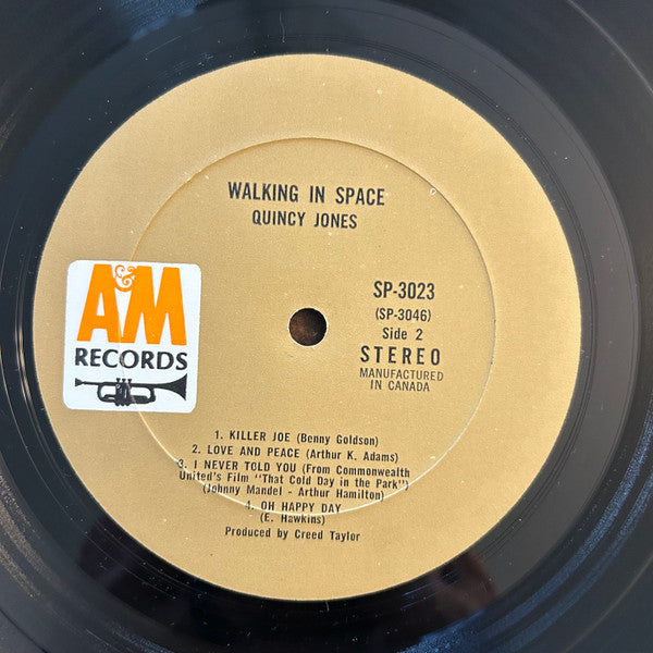 Quincy Jones : Walking In Space (LP)
