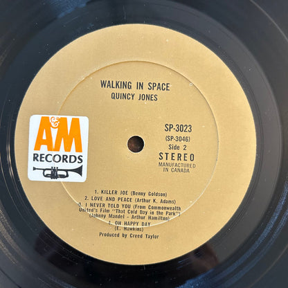 Quincy Jones : Walking In Space (LP)