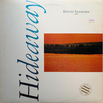 David Sanborn : Hideaway (LP, Album, Los)