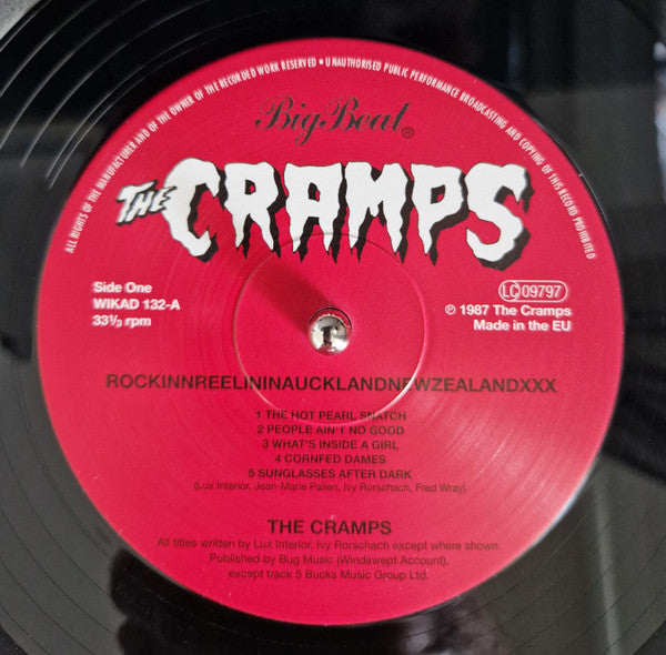 The Cramps : Rockinnreelininaucklandnewzealandxxx (LP, Album, RE, Bla)