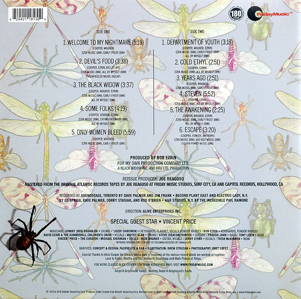 Alice Cooper (2) : Welcome To My Nightmare (LP, Album, RE, RM, Gat)